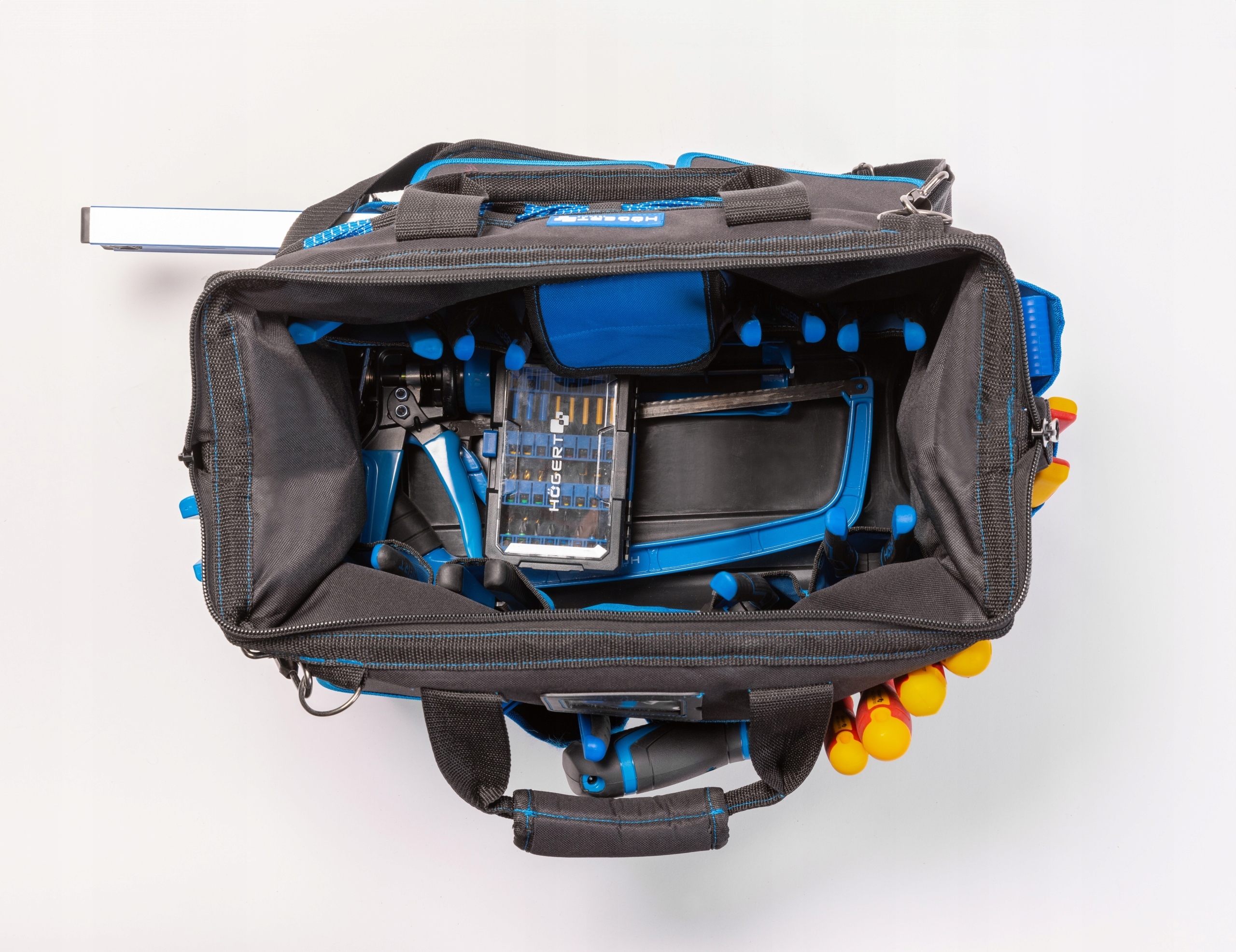 HOGERT ZAMYKANA TORBA ROBOCZA NARZĘDZIOWA MONTERSKA ORGANIZER HT7G210 MOCNA