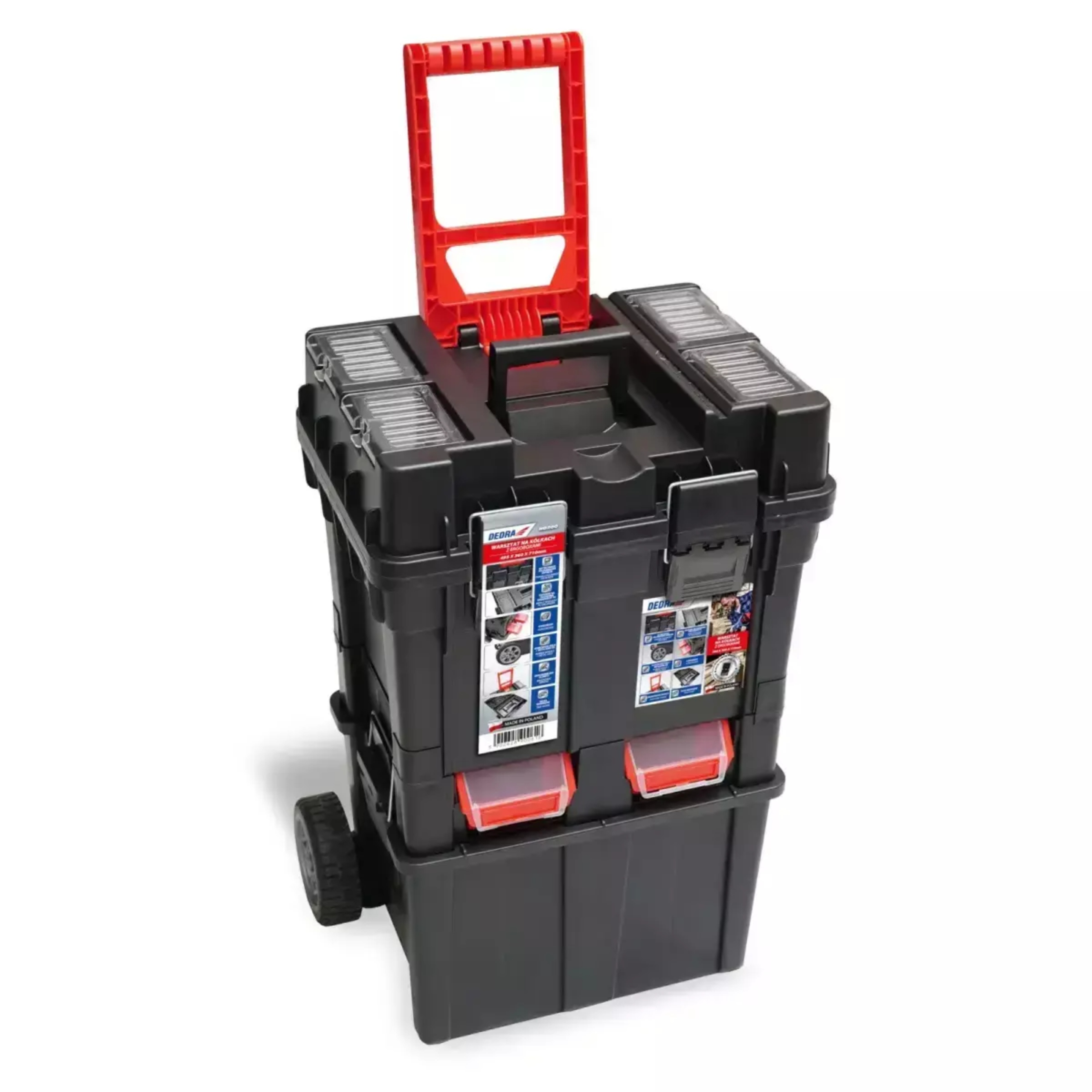 DEDRA WARSZTAT NA KÓŁKACH Z 4 ERGOBOXAMI N0200