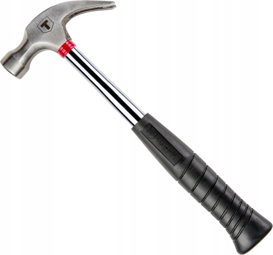 TOPEX MŁOTEK STOLARSKI 450 G, TRZONEK METALOWY WBIJANIA GWOŻDZI 02A706