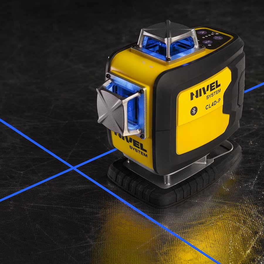 NIVEL SYSTEM LASER KRZYŻOWY 4D FIOLETOWY CL4D-P WALIZKA AKC +STATYW SJJM1EX