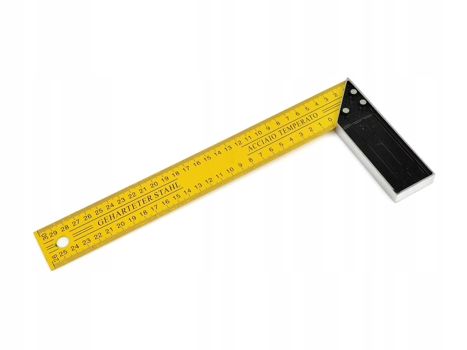 KĄTOWNIK STOLARSKI BUDOWLANY STALOWY 30CM GEKO G29073