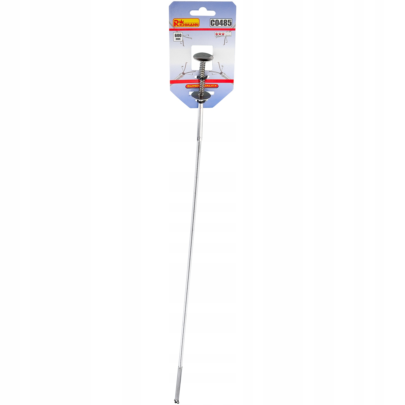 RICHMAN CHWYTAK ELASTYCZNY PAZURKOWY STALOWY 4 PAZURKI 600mm C0485