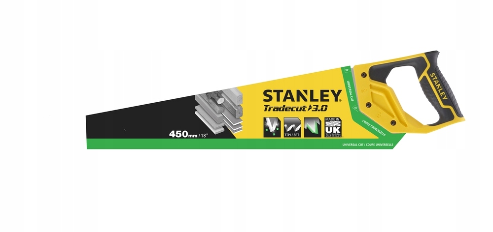 PIŁA RĘCZNA 450MM 7TPI STANLEY TRADECUT 1-20-354
