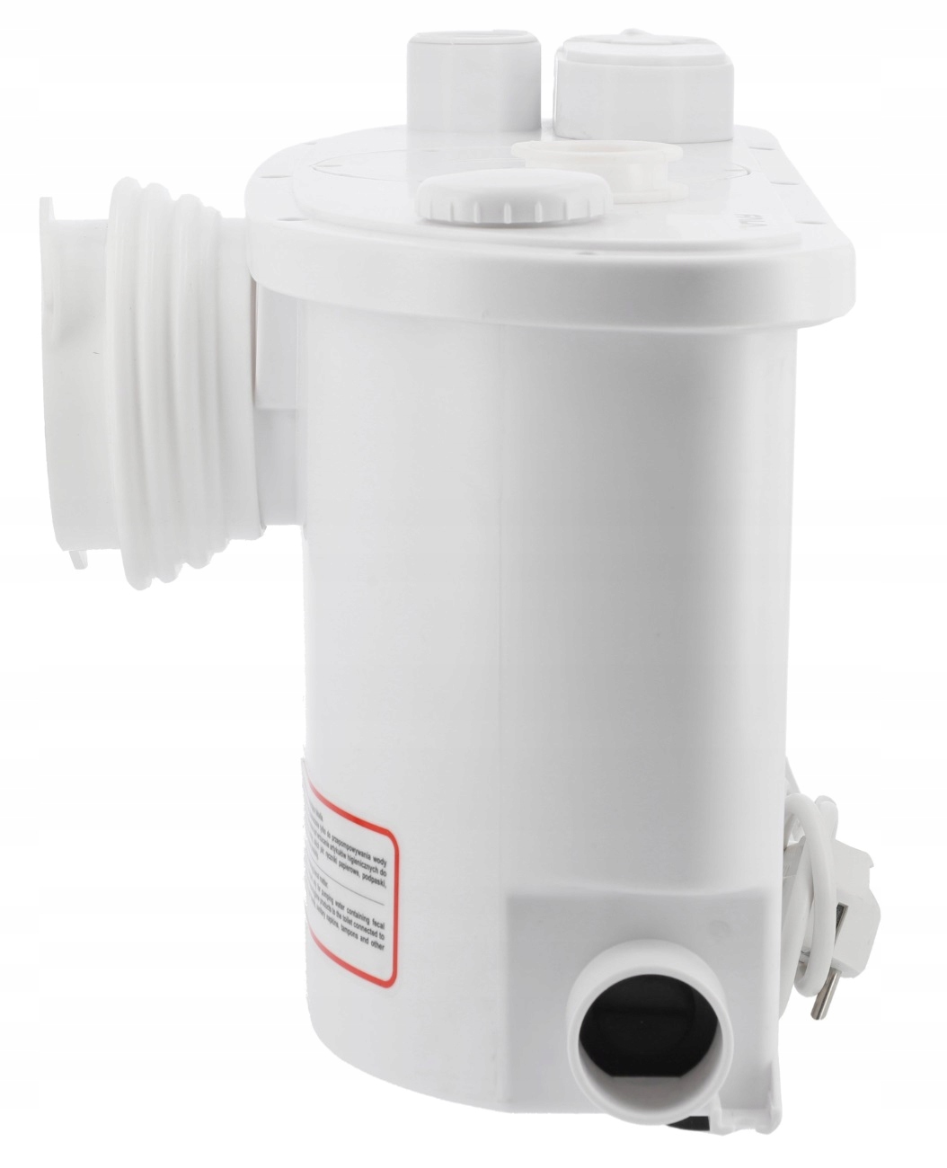 FALA POMPA DO WC 400W Z NOŻAMI TNĄCYMI ROZDRABNIACZEM PRZEPOMPOWNIA 75954