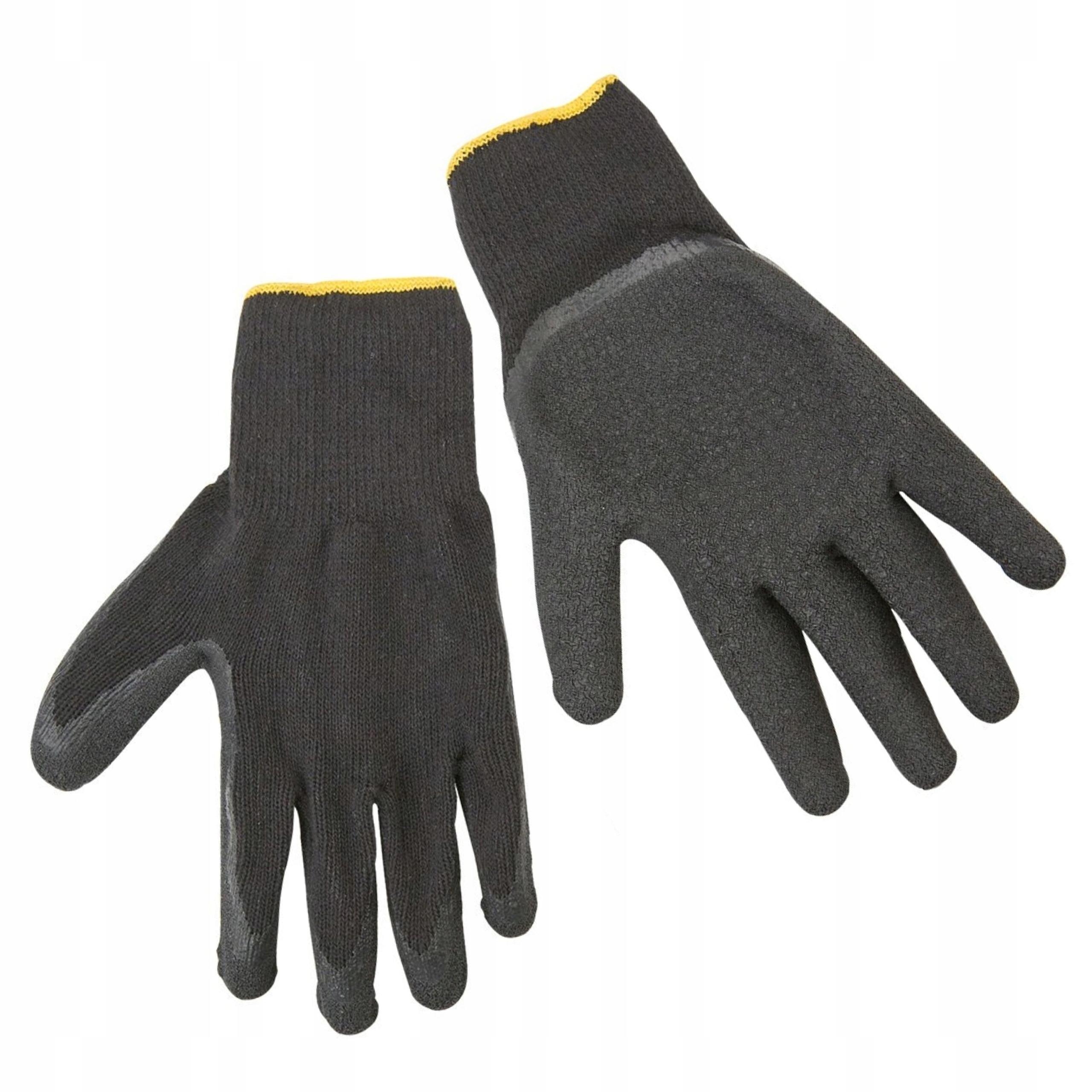 TOPEX RĘKAWICE ROBOCZE DZIANINA BAWEŁNIANA POWLEKANA LATEKSEM r. 10" 83S213