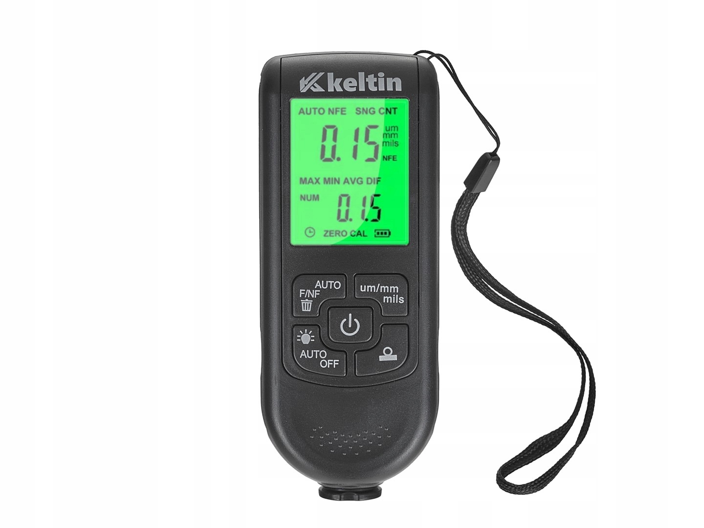 MIERNIK GRUBOŚCI LAKIERU TESTER CZUJNIK SONDA LCD 3-TRYBY 0-2000 K02190