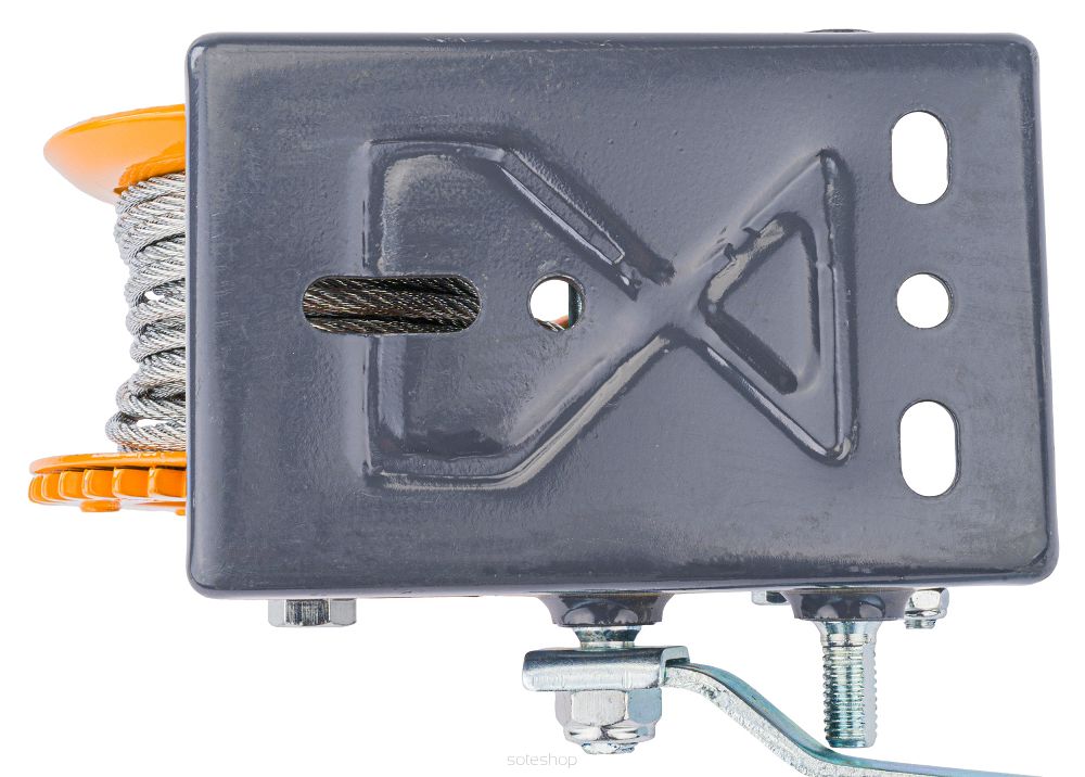 LINOWA WCIĄGARKA WYCIĄGARKA KORBOWA RĘCZNA 1133KG 10M NA KORBĘ 2500LBS