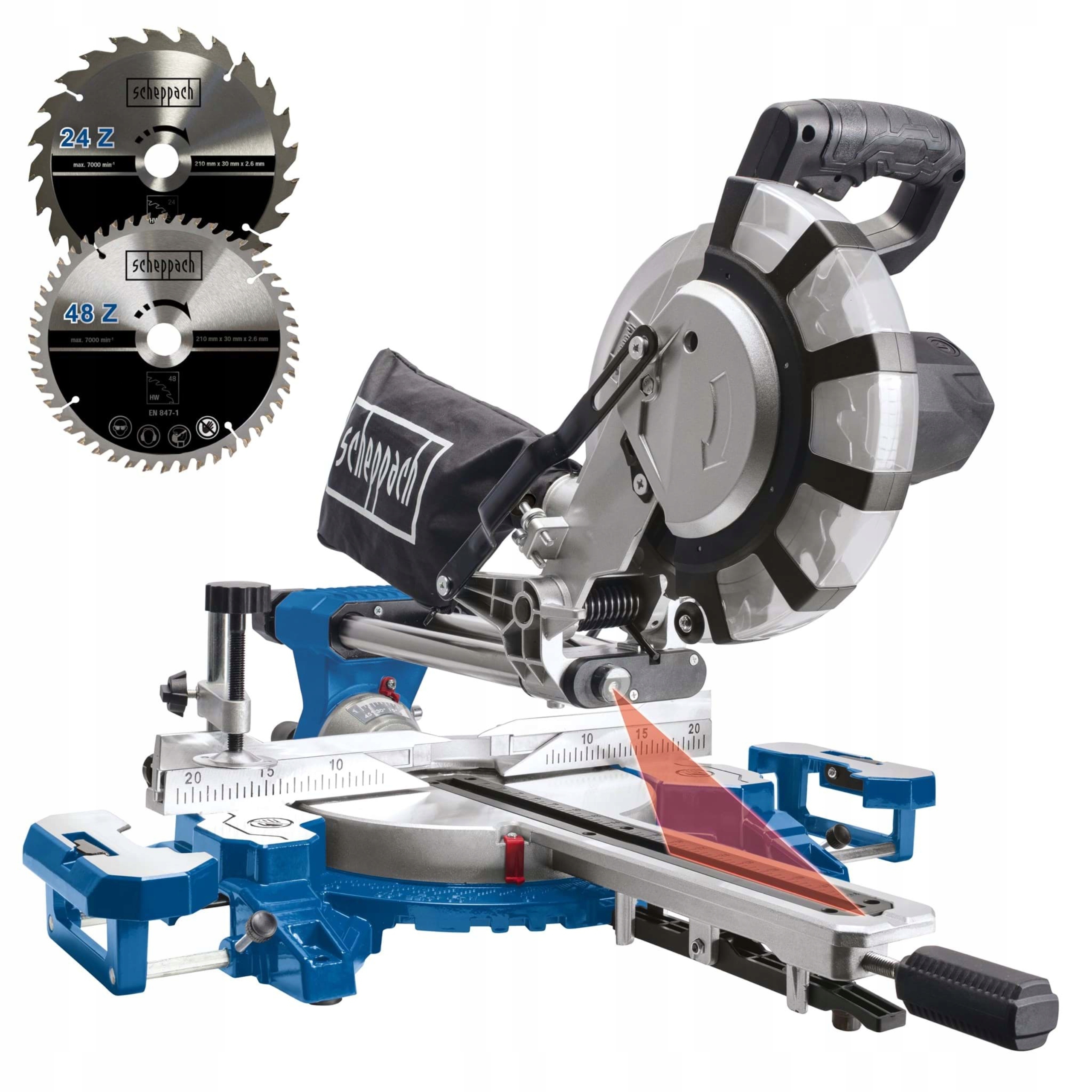 SCHEPPACH PIŁA UKOŚNA ukosowa z przesuwem HM216SPX