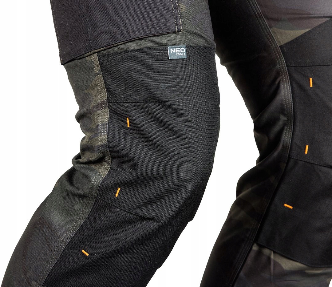 NEO SPODNIE ROBOCZE MIX&MATCH CANVAS WZMOCNIENIA ZIELONE MORO 81-350-1 XXXL