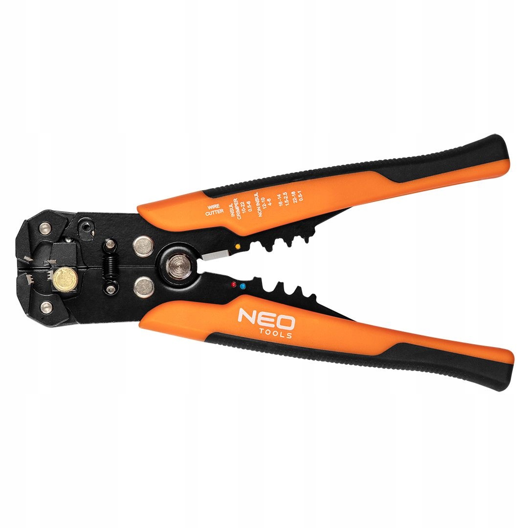 NEO AUTOMATYCZNY CZOŁOWY ŚCIĄGACZ IZOLACJI ŚCIĄGACZE KABLI 200mm 01-540