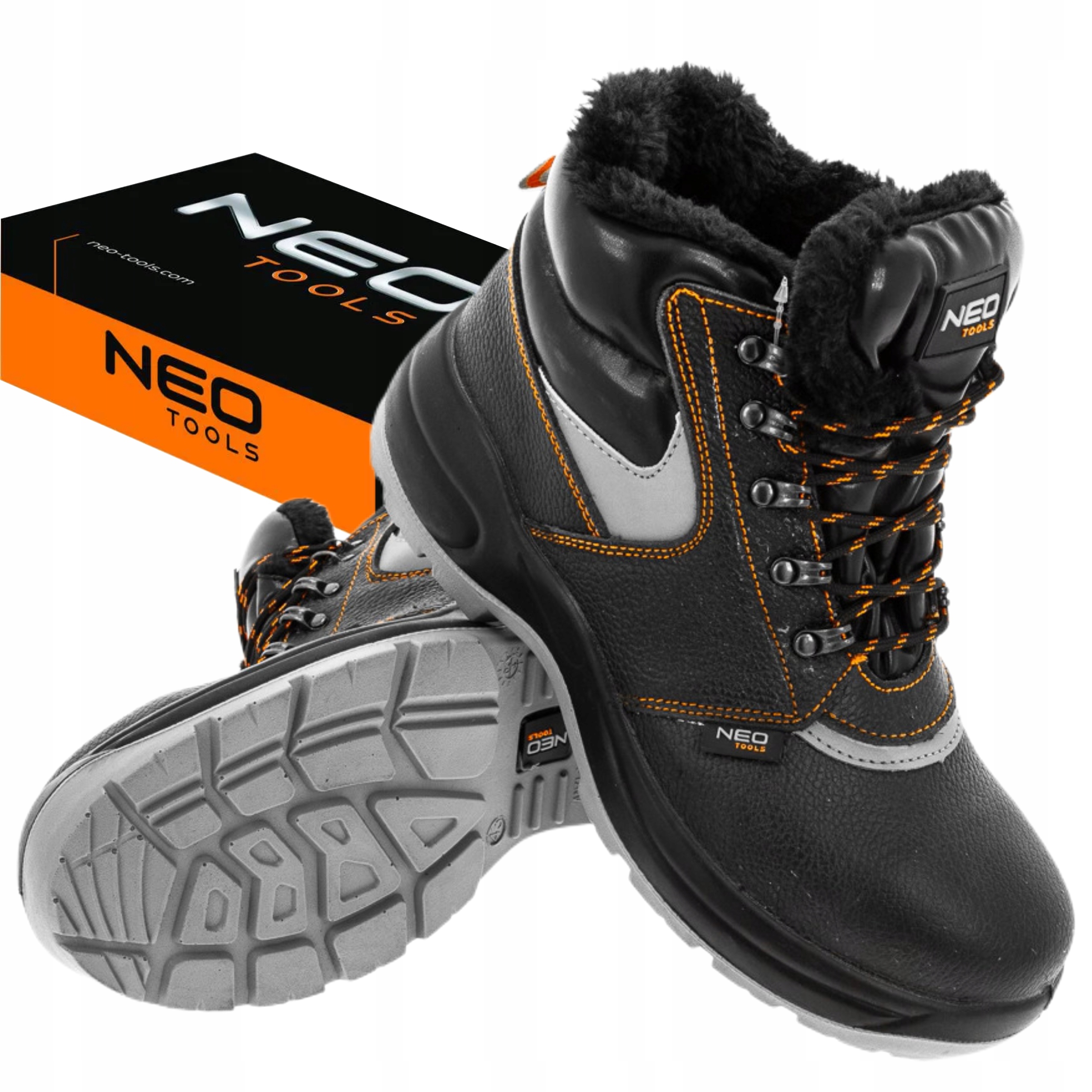 NEO TRZEWIKI ROBOCZE OCIEPLANE BUTY S3 SRC PODNOSEK I WKŁADKA 82-145 r. 44