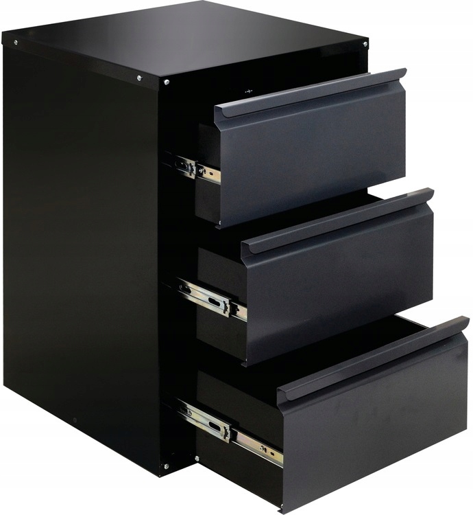 VOREL SZAFKA WARSZTATOWA, GARAŻOWA, MAGAZYNOWA 3 SZUFLADY STALOWA 58433