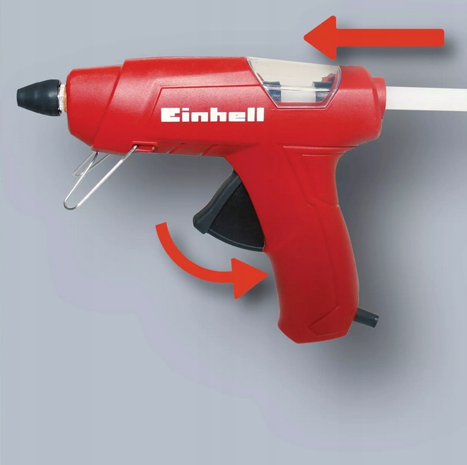 EINHELL ELEKTRYCZNY PISTOLET DO KLEJU TC-GG 30 3 SZTYFTY KLEJOWE 4522170
