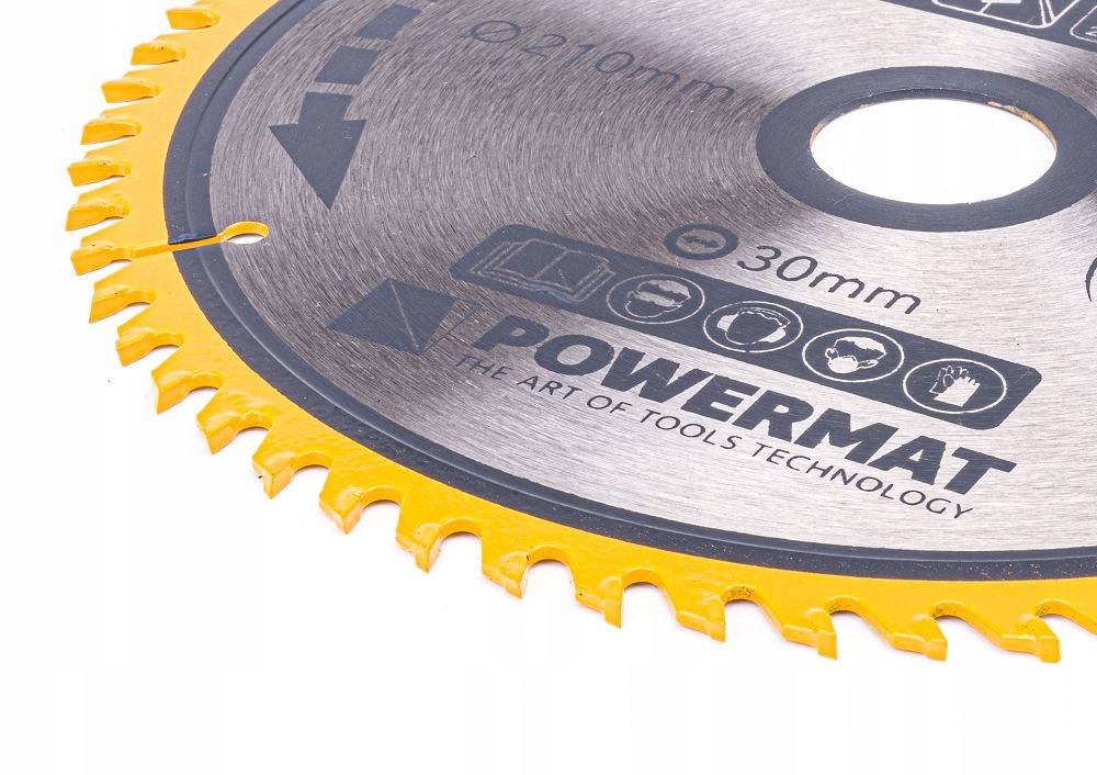 TARCZA WIDIOWA DO DREWNA 210x30 60z POWERMAT TDD-210x30x60Z