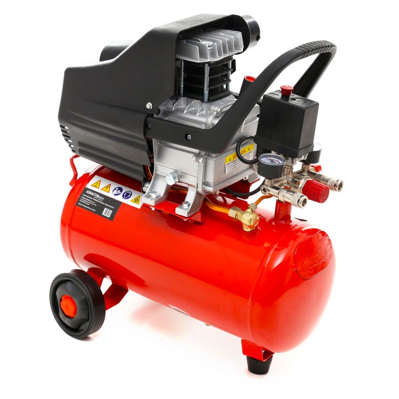 KOMPRESOR OLEJOWY SPRĘŻARKA 24L 8 BAR 2,8KW/3,8KM 2880RPM 230V KD400