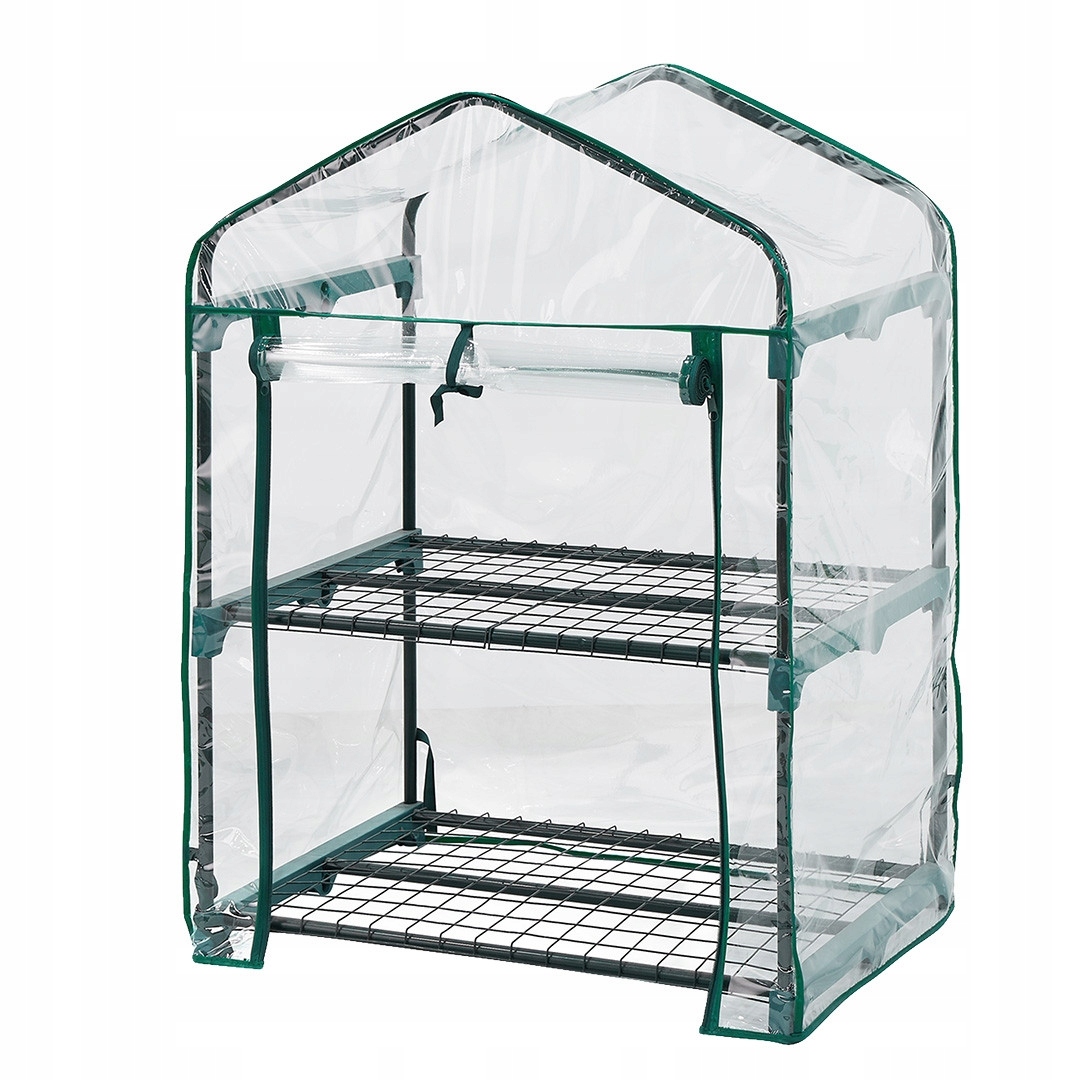 NEO TUNEL FOLIOWY FOLIA SZKLARNIA OGRODOWA BALKONOWA 69x49x95cm METALOWA