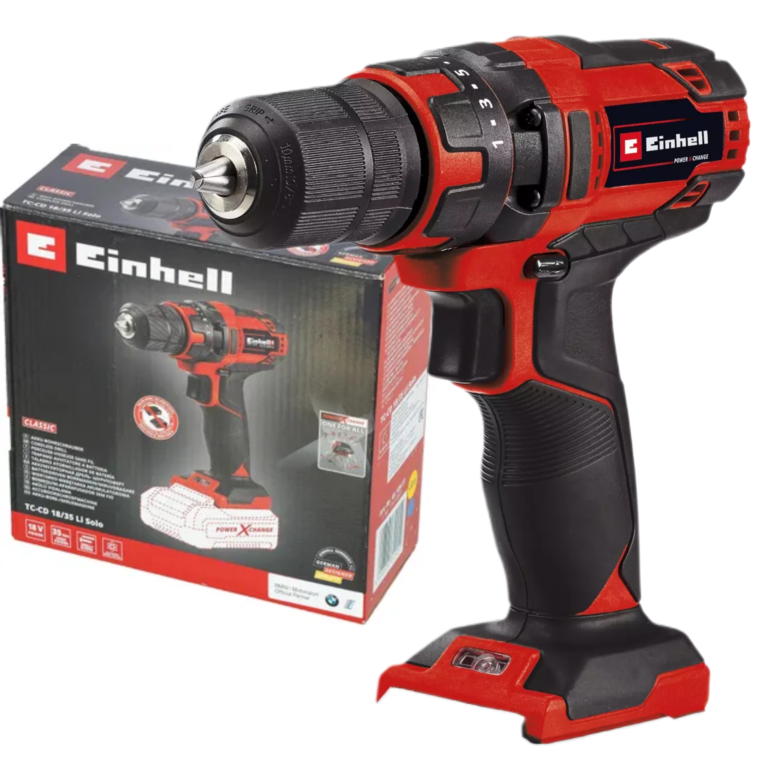 EINHELL WIERTARKO-WKRĘTARKA AKUMULATOROWA 18V REGULACJA TC-CD 18/35 Li Solo