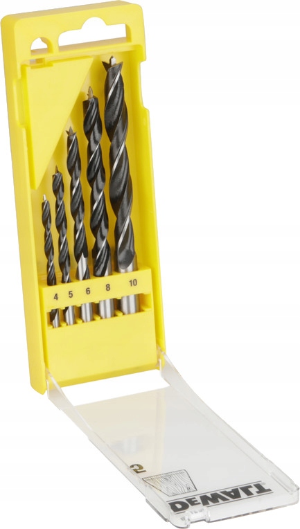 DeWALT DT4535 zestaw wiertła drewna 5 sztuk 4-10mm