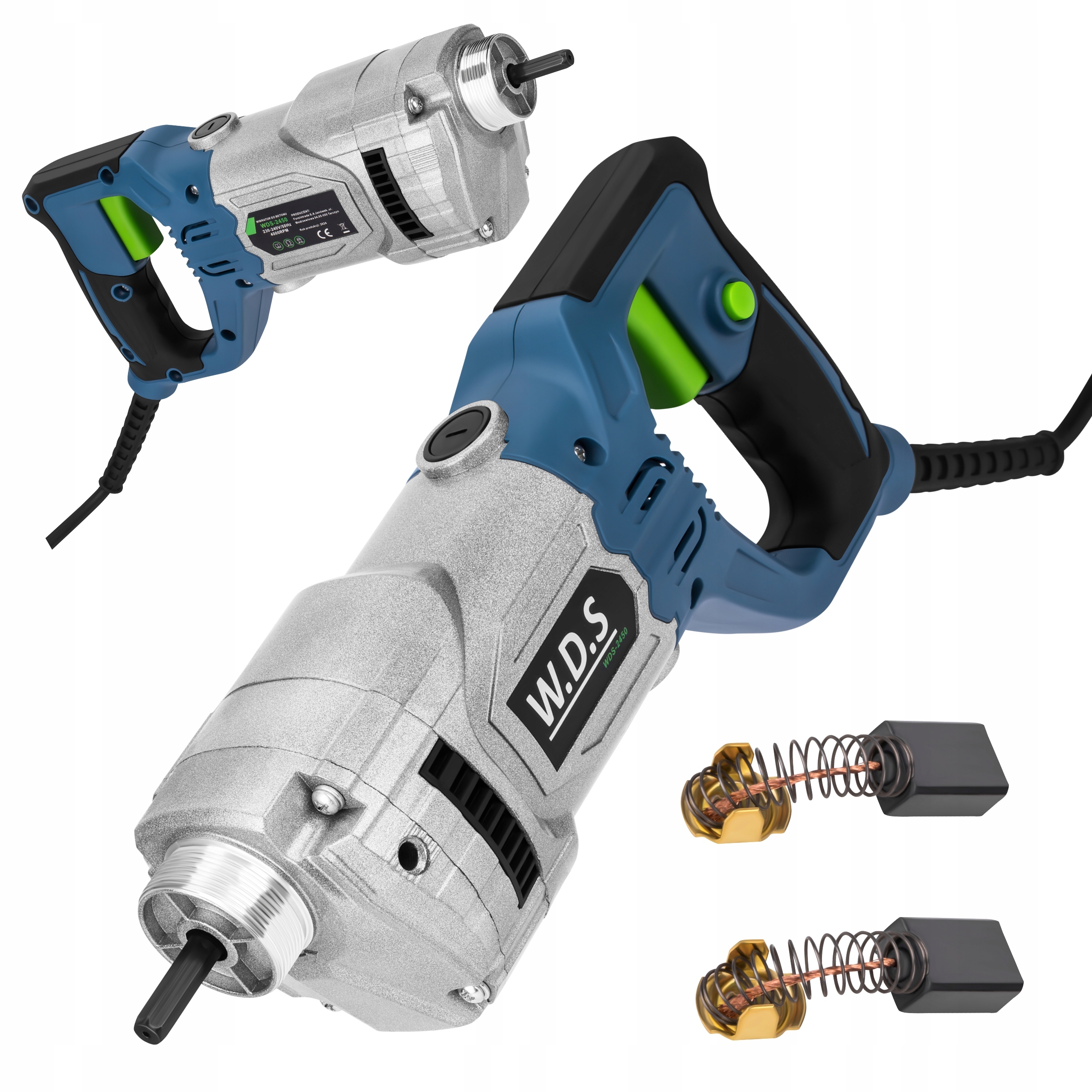 KRAFT&DELE ZAGĘSZCZARKA WIBRATOR DO BETONU 1300W + W.D.S WDS2450