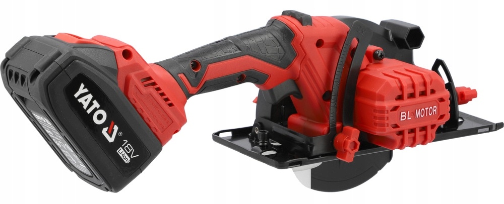 YATO PILARKA PIŁA TARCZOWA AKUMULATOROWA BEZSZCZOTKOWA 18V 140MM +2x4Ah