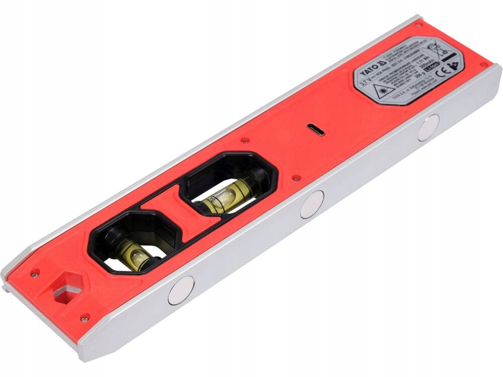 YATO POZIOMNICA POZIOMICA ELEKTRONICZNA 230mm TORPEDO DALMIERZ LASEROWY USB