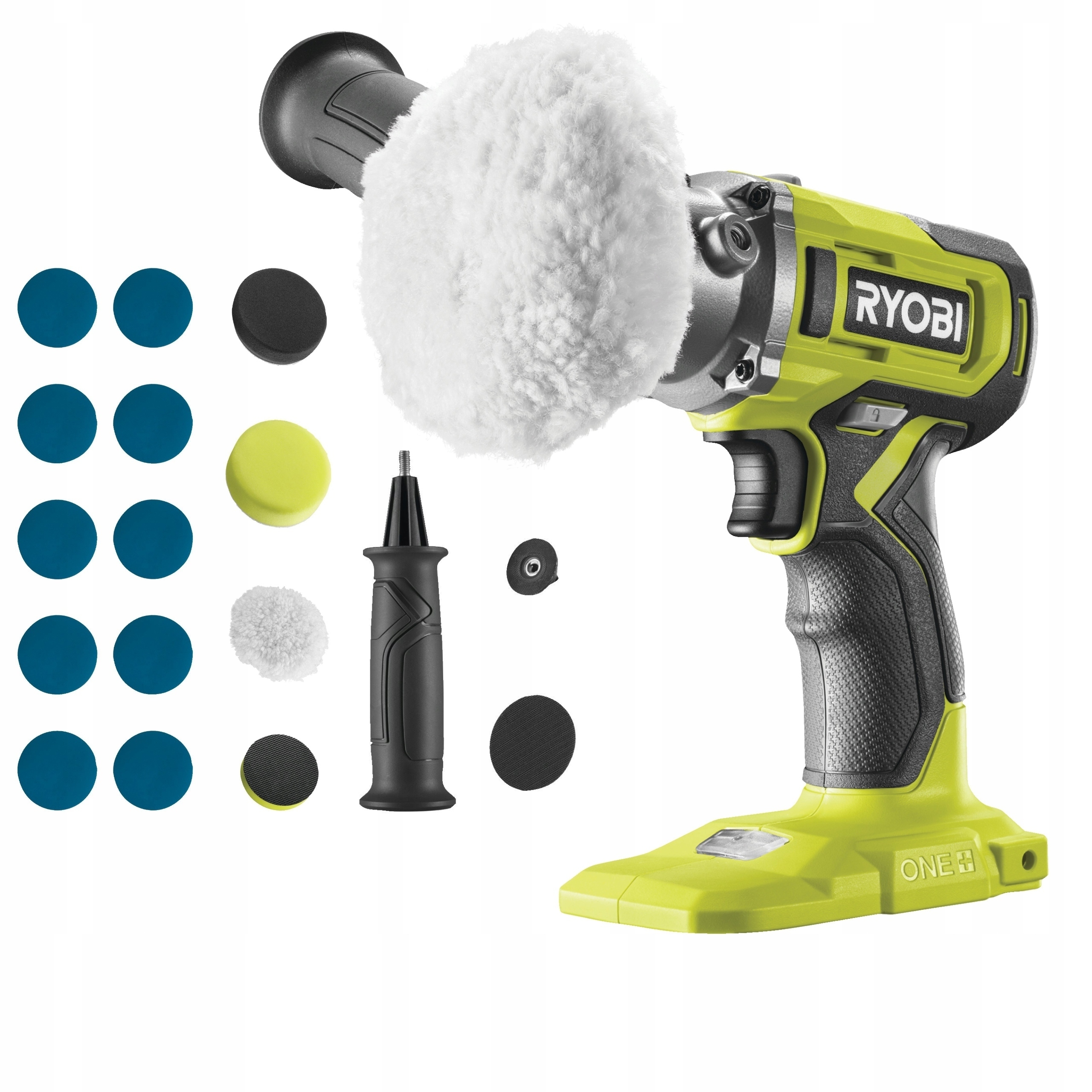 RYOBI POLERKA SZLIFIERKA WIELOFUNKCYJNA AKUMULATOR. 18V ONE+ 7800 obr RDP18