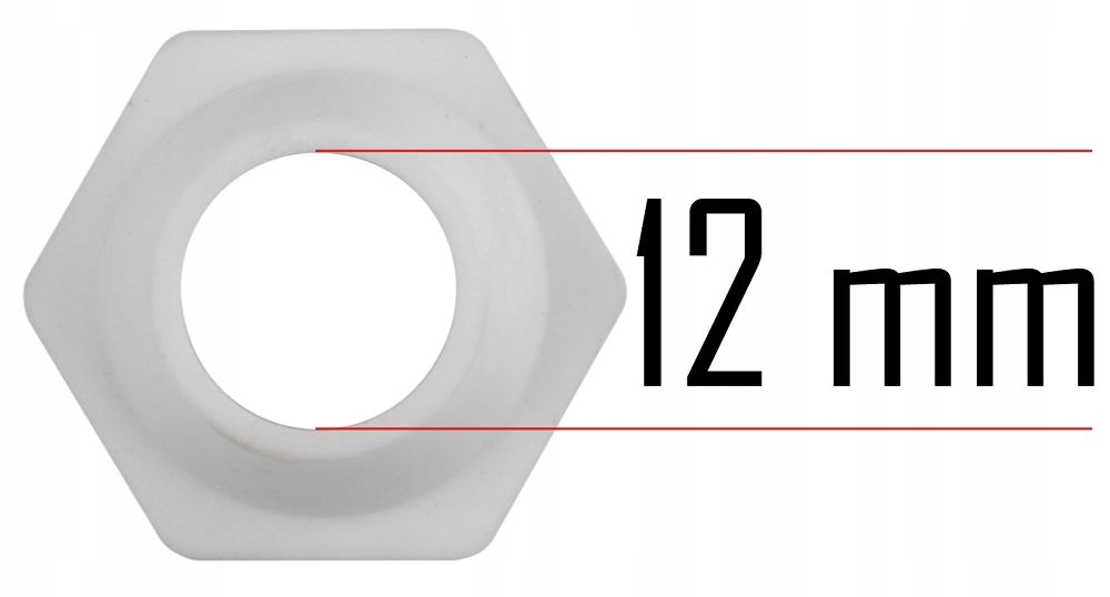 DYSZA DO AGREGATU TYNKARSKIEGO Z USZCZELKĄ 12MM POWERMAT PM-AGT-3000M-DNT12