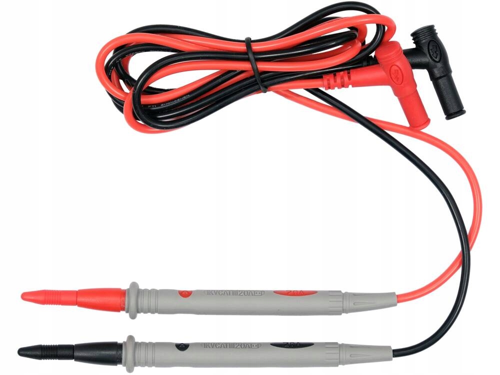 YATO SONDY POMIAROWE 120CM DO MIERNIKÓW CYFROWYCH OSTRE KOŃCÓWKI YT-73077