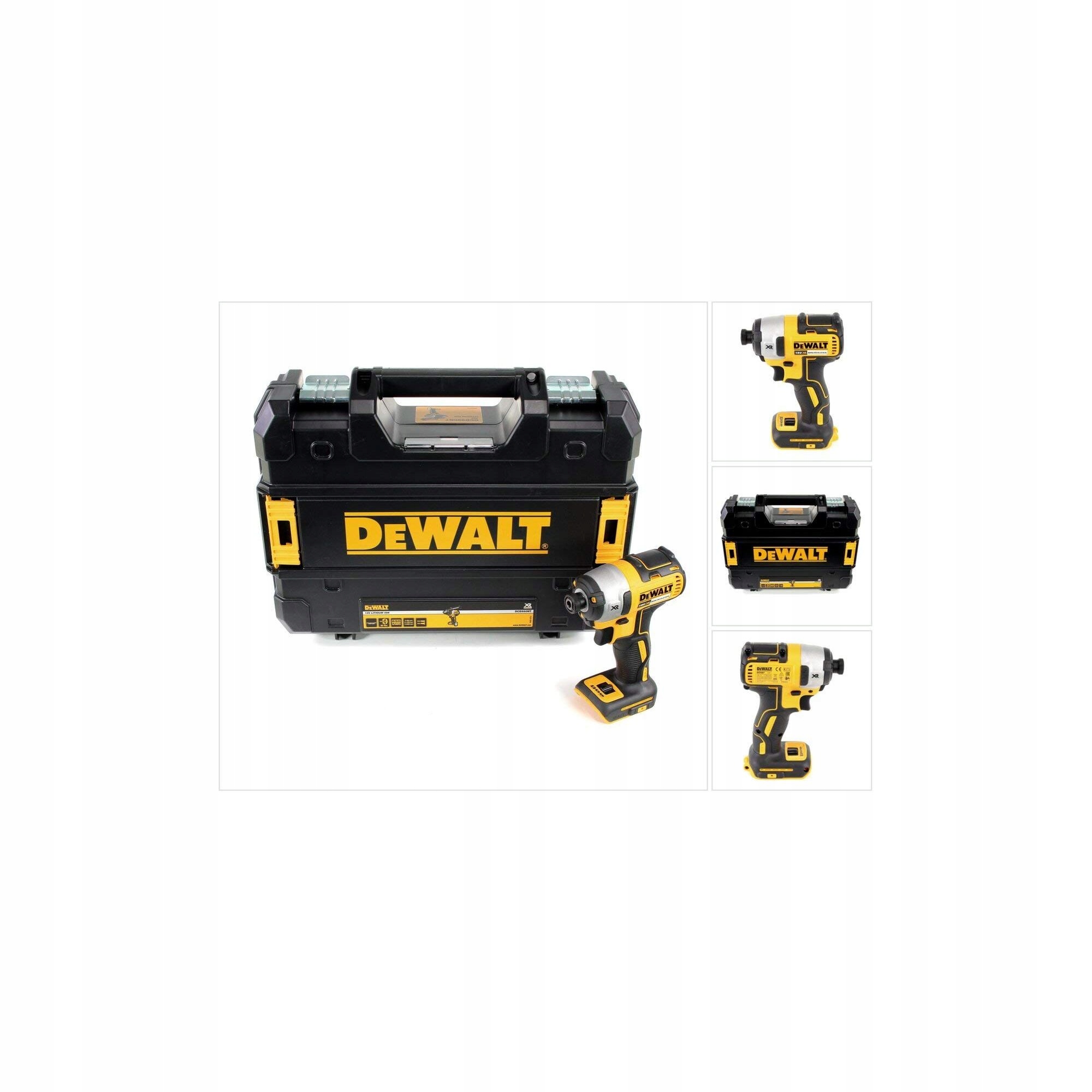 DEWALT DCF887NT KLUCZ ZAKRĘTARKA UDAROWA 18V 205NM LED SKRZYNKA WALIZKA