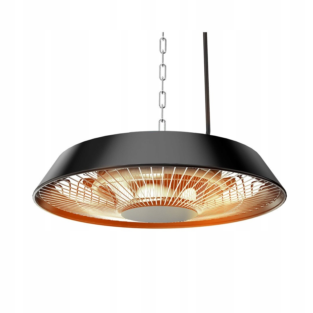 PROMIENNIK LAMPA GRZEWCZA WISZĄCA 1500W PILOT NEO