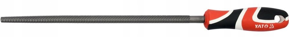 YATO PILNIK METALU OKRĄGŁY ZBIEŻNY DWA RAZY CIĘTY 200MM PÓŁGŁADZIK YT-6189