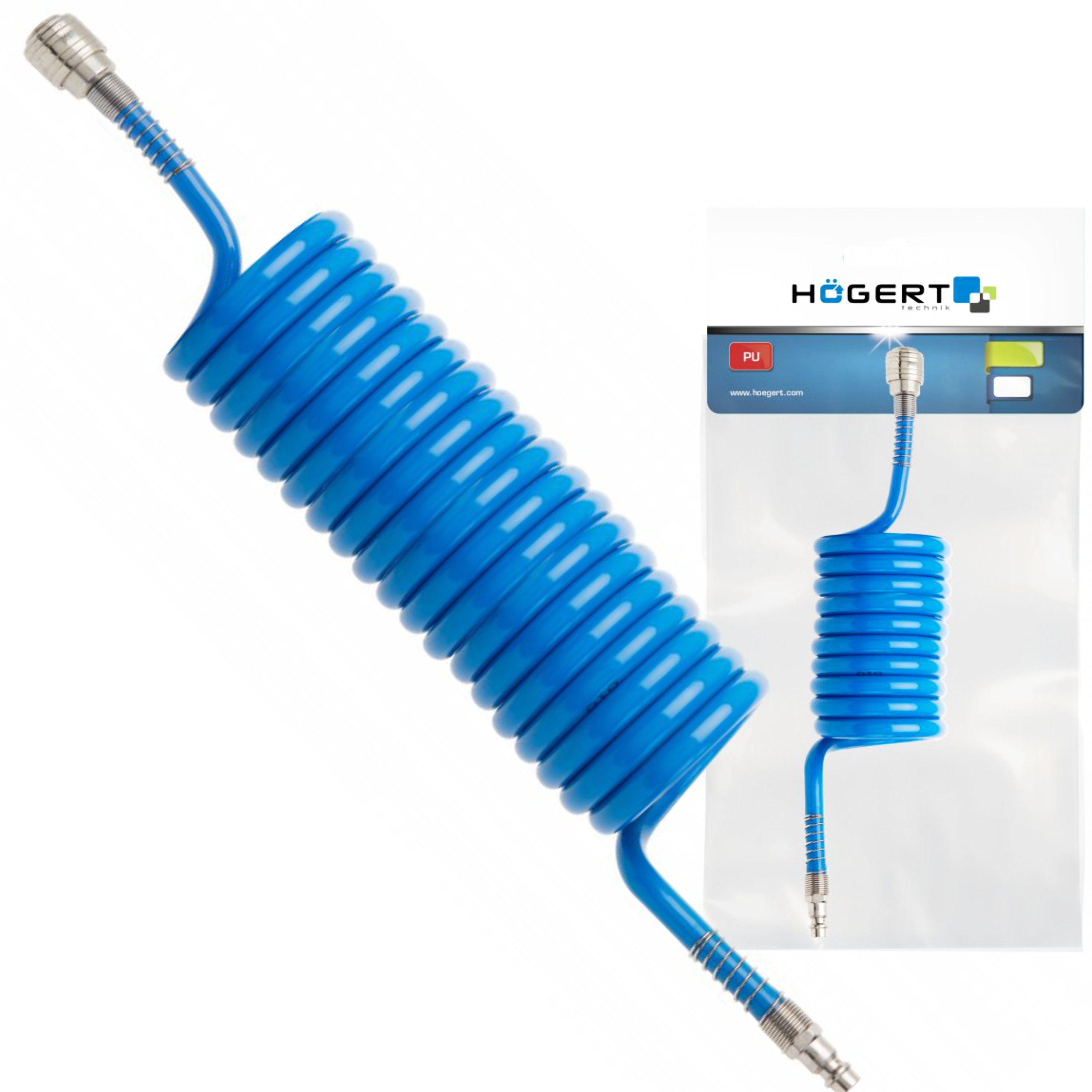 HOGERT PRZEWÓD CIŚNIENIOWY DO KOMPRESORA 8X12MM 9M