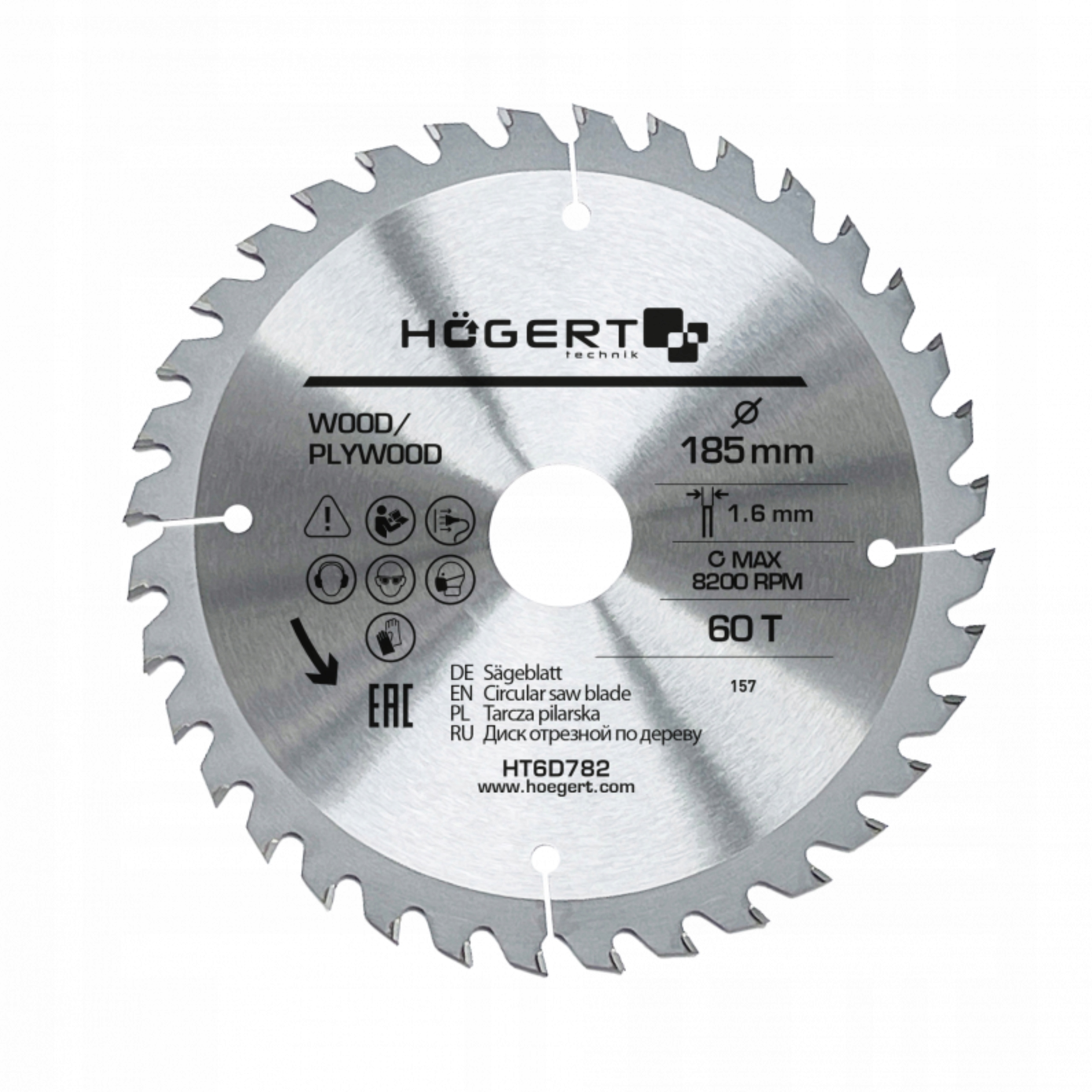 HOEGERT TARCZA PILARSKA 185x60Tx30 HT6D782