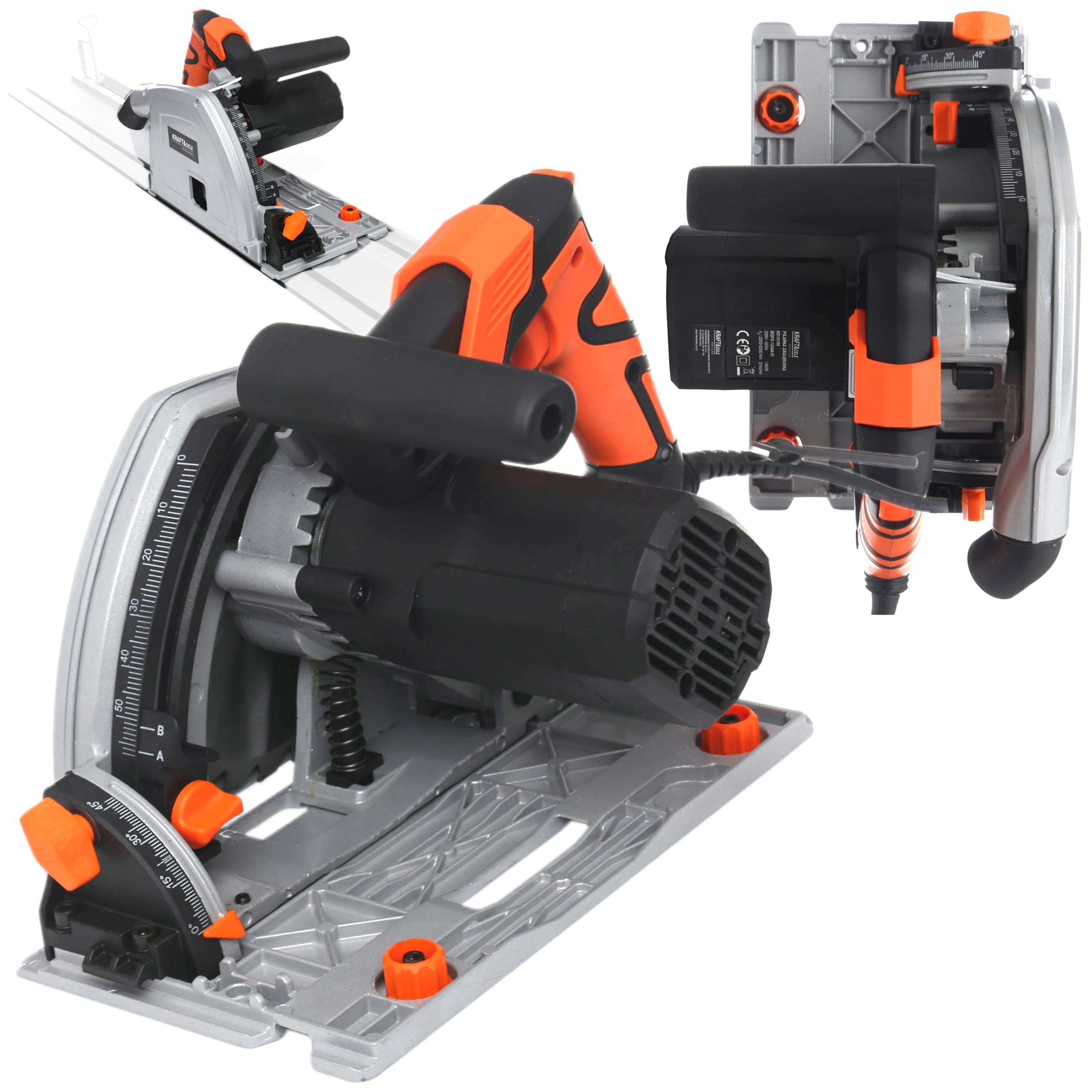 ZAGŁĘBIARKA PILARKA PIŁA ELEKTRYCZNA PRECYZYJNA 165mm 1400W 230V KRAFT&DELE