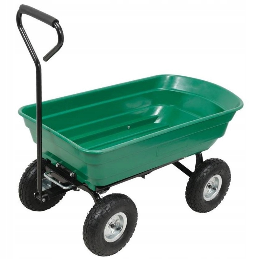FLO TACZKA WÓZEK OGRODOWY TRANSPORTOWY WYWROTKA O POJEMNOŚCI 75L 90205