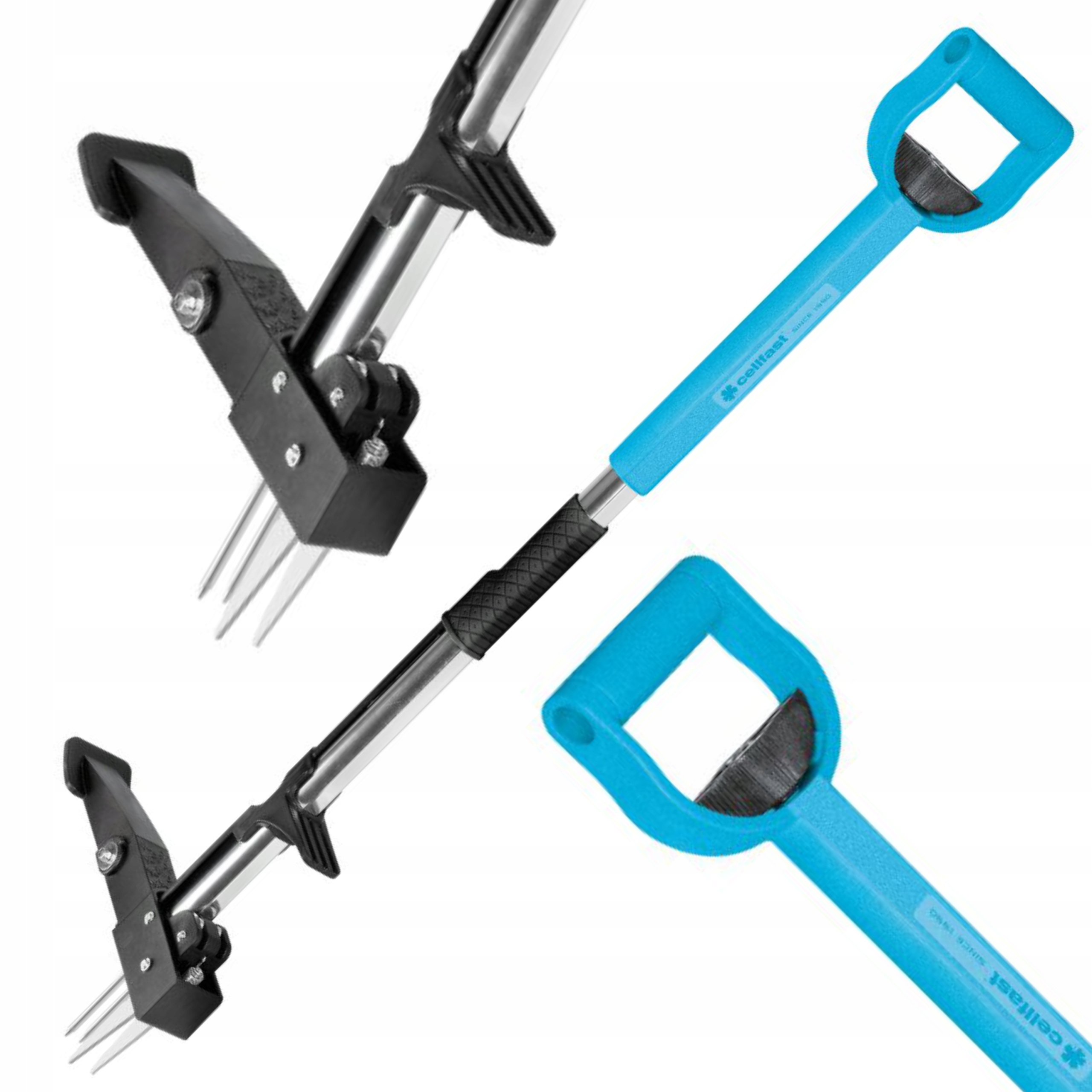 CELLFAST WYRYWACZ WYCINAK USUWANIA CHWASTÓW 119cm ALUMINIOWY CHWASTOWNIK