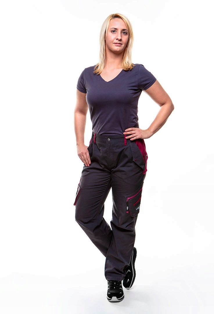 NEO SPODNIE ROBOCZE DAMSKIE DO PASA BAWEŁNA 80-220 WOMAN line r. S/36