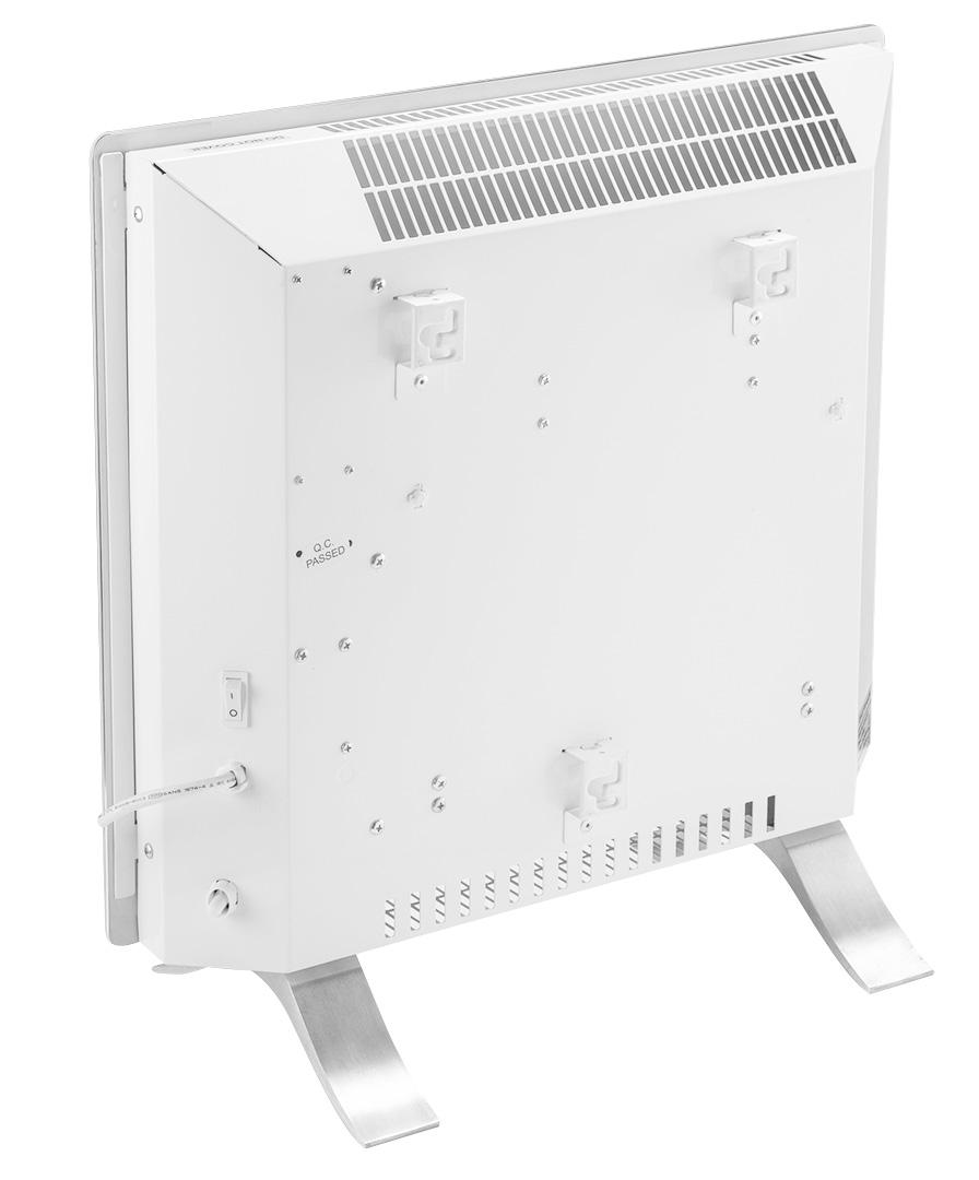 NEO GRZEJNIK KONWEKTOROWY ELEKTRYCZNY Z TERMOSTATEM BIAŁY 1500W + PILOT