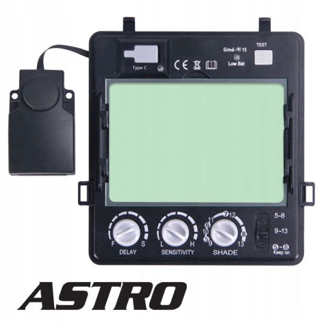 YATO PRZYŁBICA MASKA SPAWALNICZA DO SPAWANIA COLOR SAMOŚCIEMNIAJĄCA +FILTR