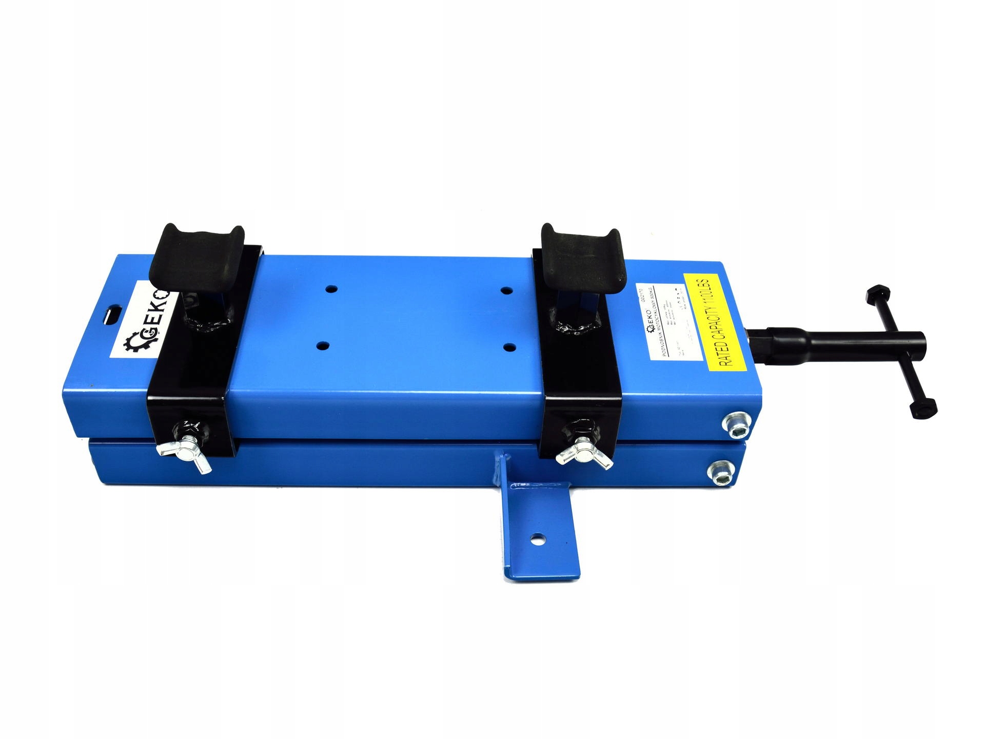 GEKO STABILNY PODNOŚNIK MOTOCYKLOWY MECHANICZNY STOJAK NOŻYCOWY 500KG 02170