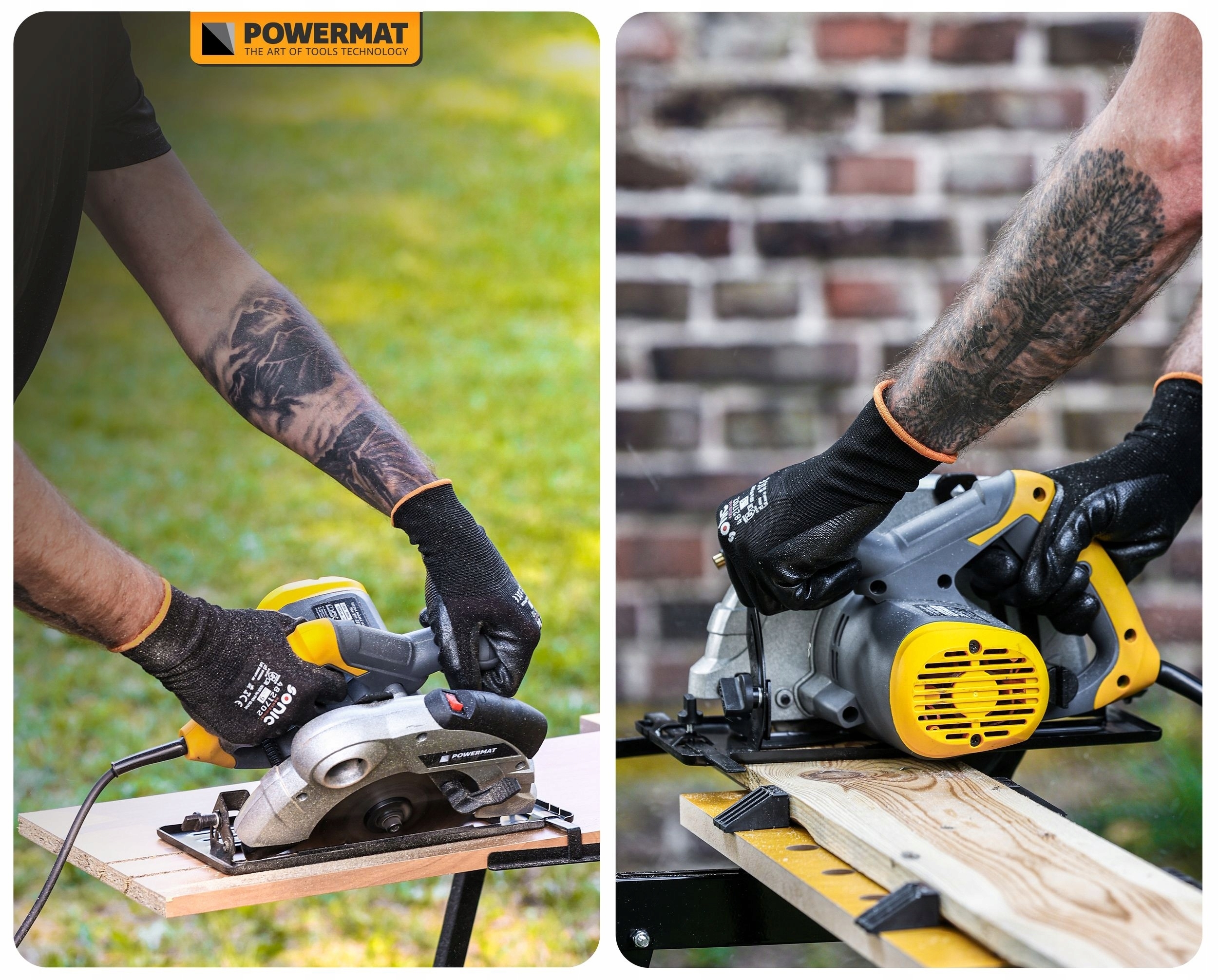 PIŁA TARCZOWA PILARKA RĘCZNA DO DREWNA Z LASEREM 2250W PRZECINARKA 185 MM