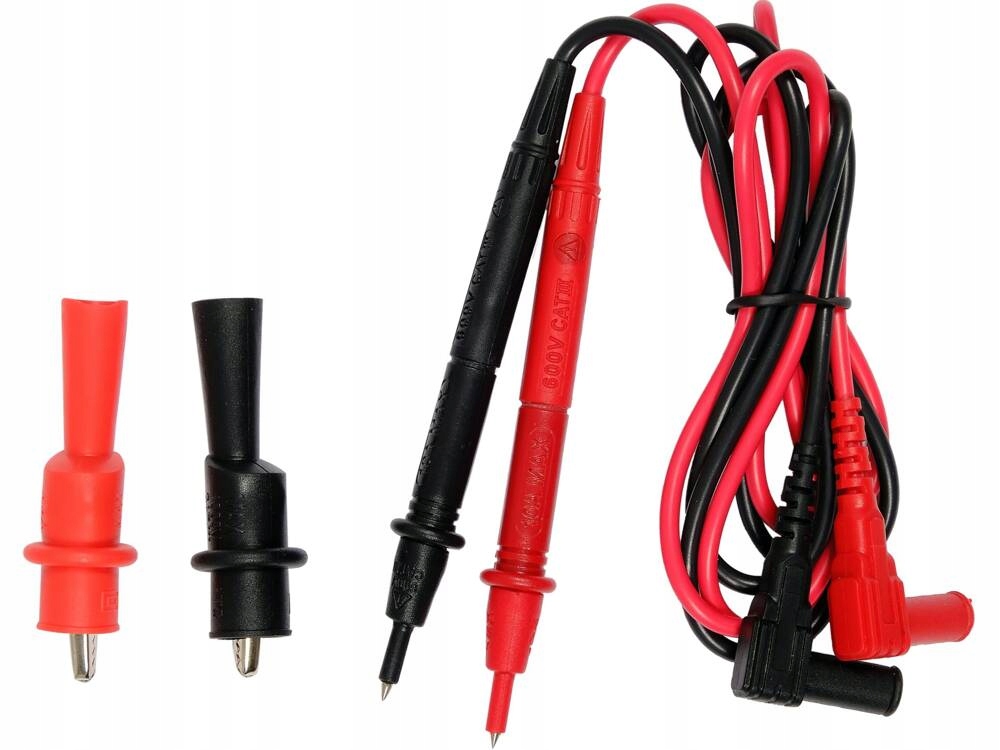 YATO SONDY POMIAROWYCH Z KROKODYLKAMI DO MIERNIKÓW max 10A 600V YT-73078