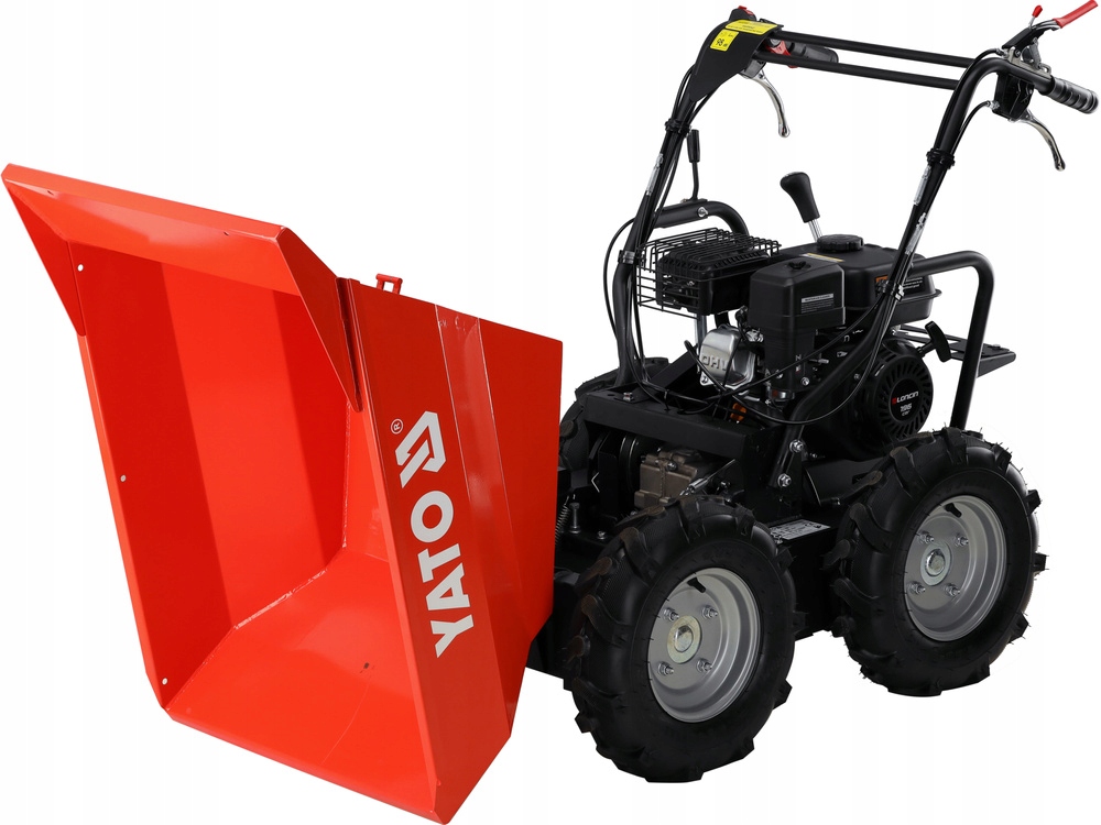 YATO SPALINOWE WOZIDŁO WYWROTKA TACZKA 300 KG 5.6 KM NAPĘD 4X4 YT-86115
