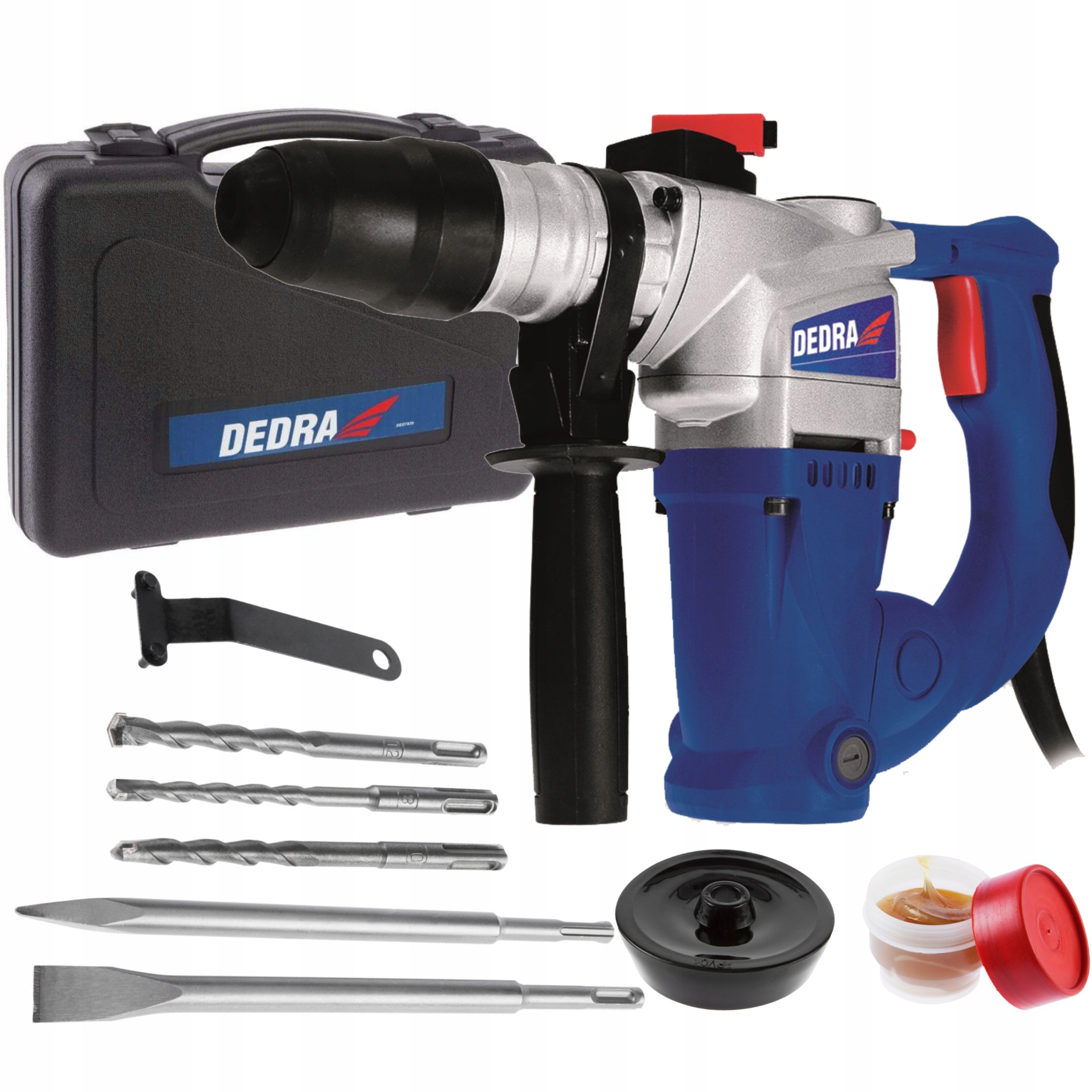 DEDRA MŁOT UDAROWY OBROTOWY 1200W 4J SDS -PLUS