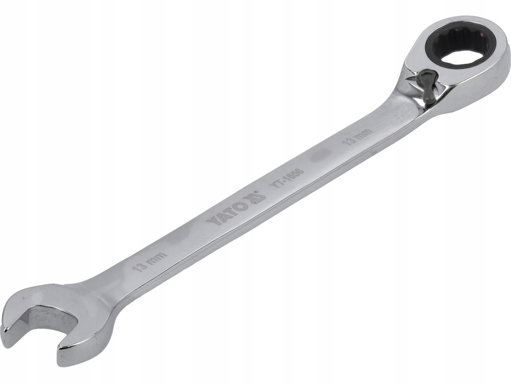 YATO KLUCZ PŁASKO-OCZKOWY Z GRZECHOTKĄ 13 MM PRZEŁĄCZNIK OBROTÓW YT-1656