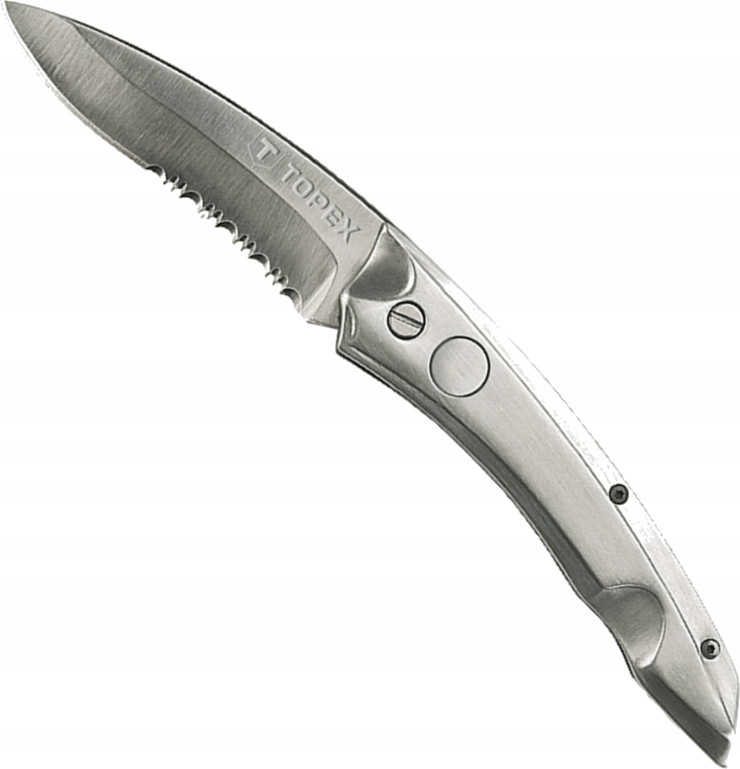 NÓŻ UNIWERSALNY OSTRZE 8MM SPRĘŻYNOWY TOPEX 98Z110