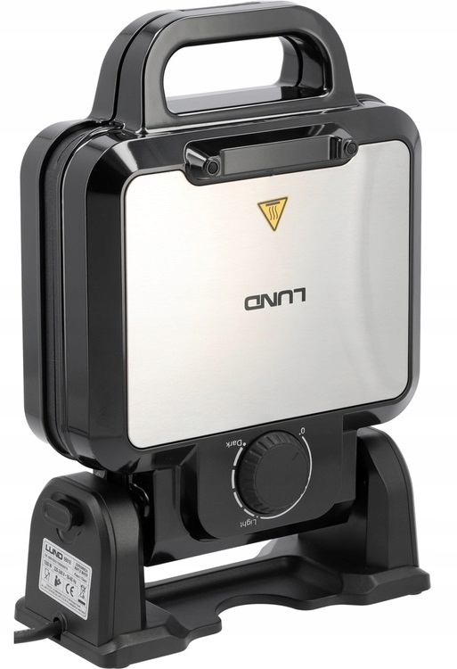 LUND GOFROWNICA 1200W 2 DUŻE GOFRY MOCNA LUND Z REGULACJĄ TEMPERATURY 68016