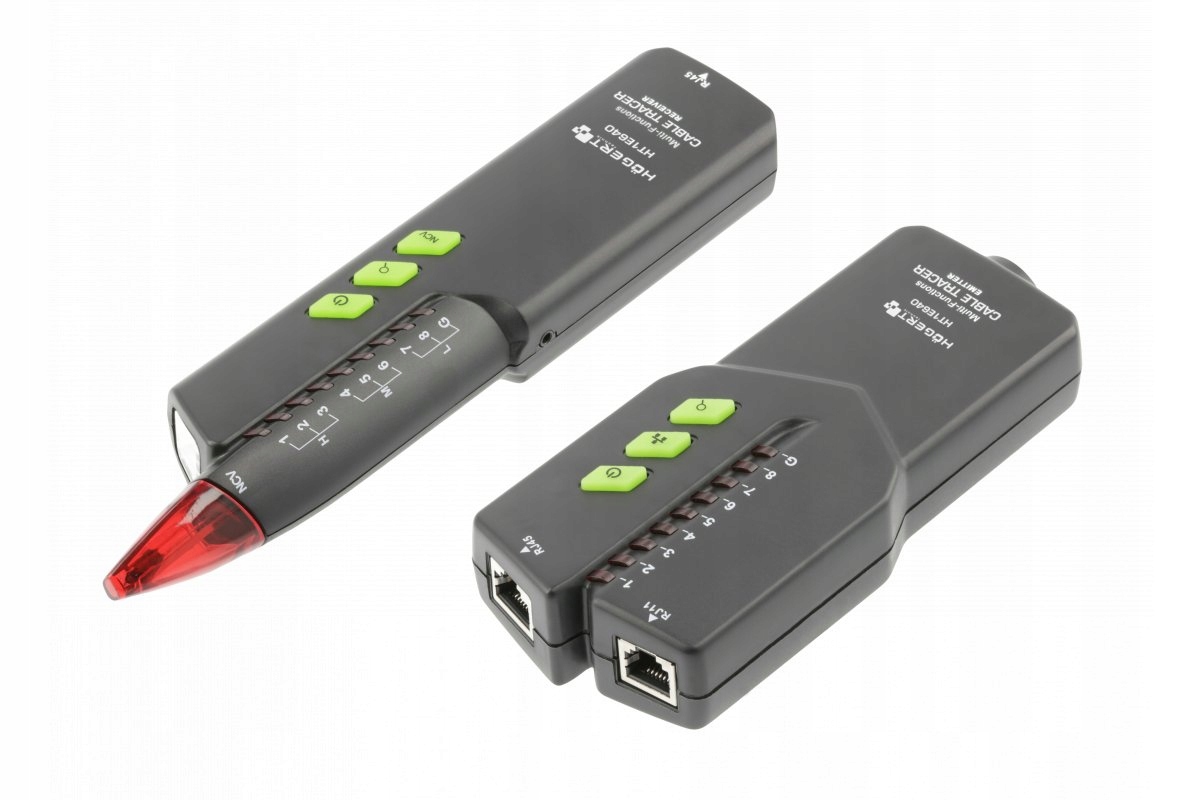 HOGERT HT1E640 WYKRYWACZ PRZEWODÓW RJ45 RJ11 NCV