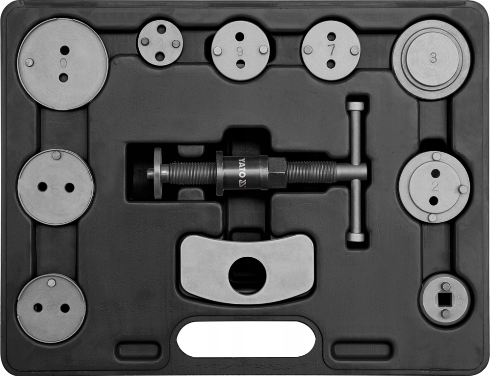 YATO YT-0681 ZESTAW WYCISKANIA WYCISKANIA TŁOCZKÓW HAMULCOWYCH SEPARATORY