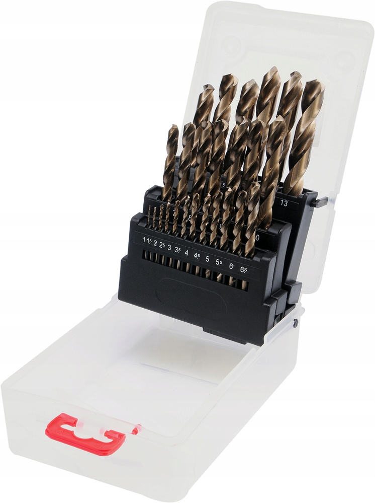 YATO WIERTŁA DO METALU CO-HSS 25 szt 1-13MM